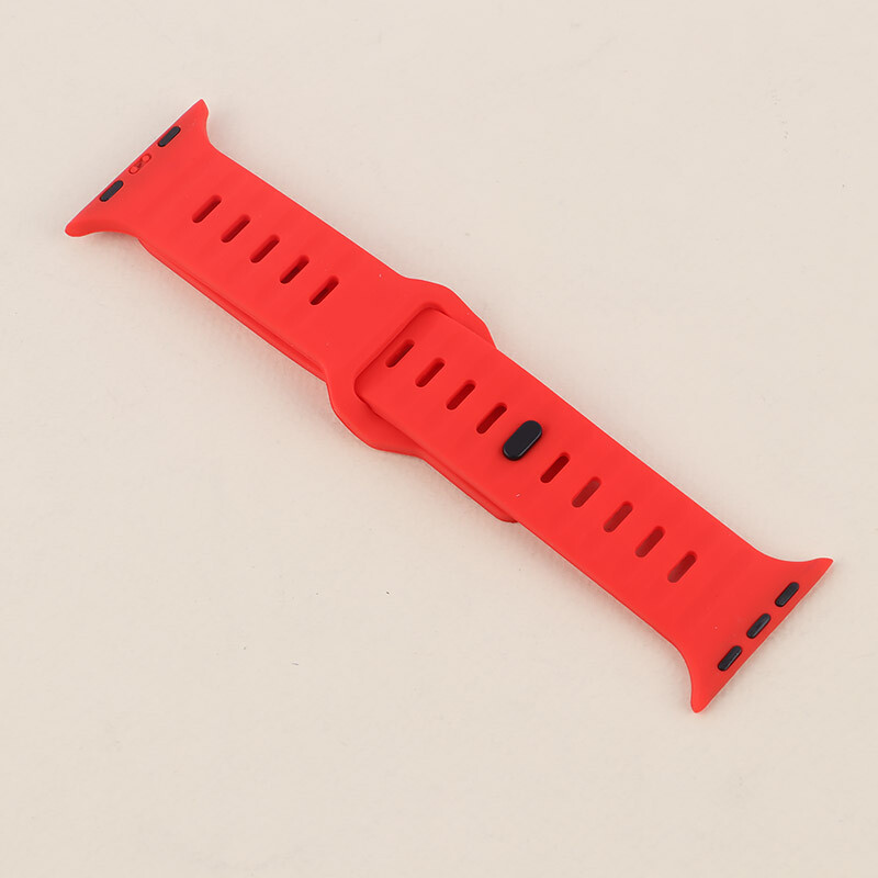 بند اپل واچ سیلیکونی پافری ساده Slicto سایز 42/44/45/46/49 میلی متری