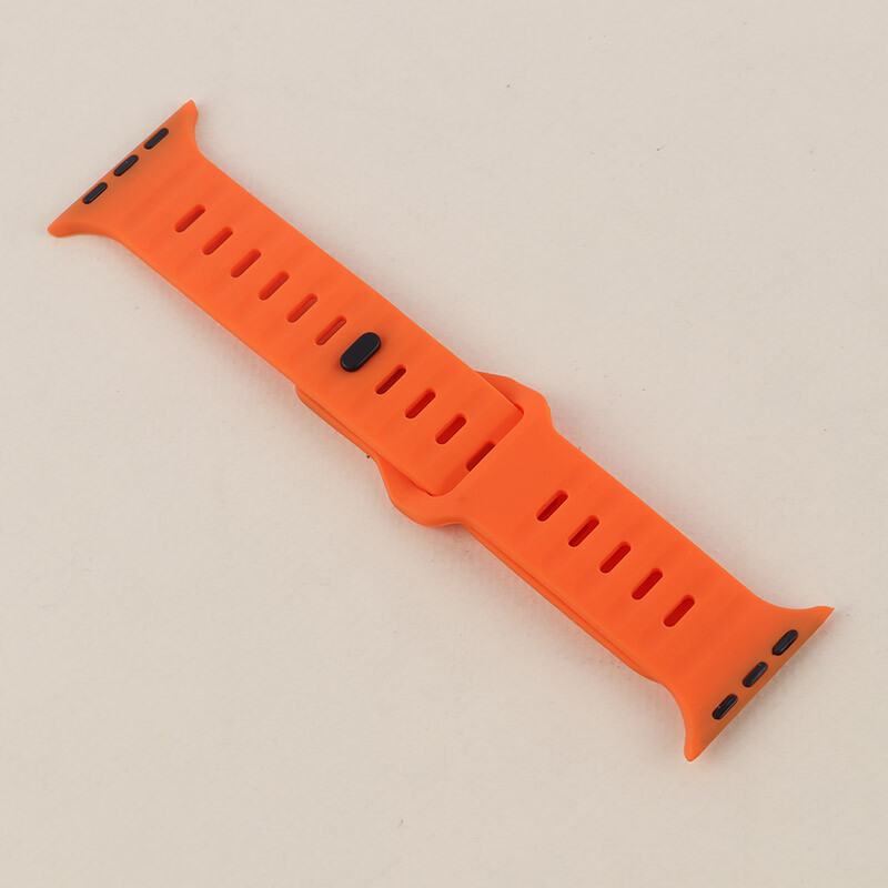 بند اپل واچ سیلیکونی پافری ساده Slicto سایز 42/44/45/46/49 میلی متری