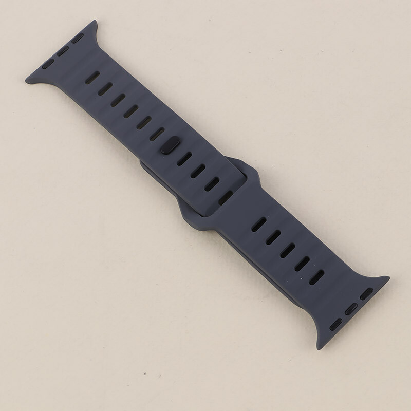 بند اپل واچ سیلیکونی پافری ساده Slicto سایز 42/44/45/46/49 میلی متری