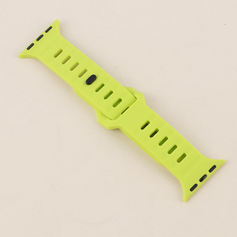 بند اپل واچ سیلیکونی پافری ساده Slicto سایز 38/40/41 میلی متری