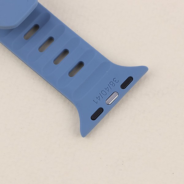 بند اپل واچ سیلیکونی پافری ساده Slicto سایز 38/40/41 میلی متری
