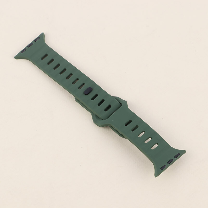 بند اپل واچ سیلیکونی پافری ساده Slicto سایز 38/40/41 میلی متری