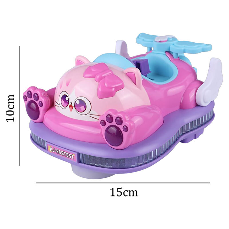 ماشین اسباب بازی موزیکال چرخشی Aodia Toy Bumper Cars NO.8811 کد 301390