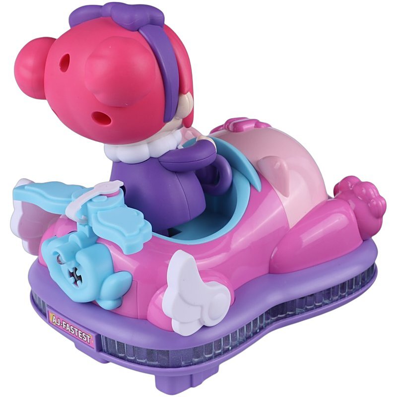 ماشین اسباب بازی موزیکال چرخشی Aodia Toy Bumper Cars NO.8811 کد 301390