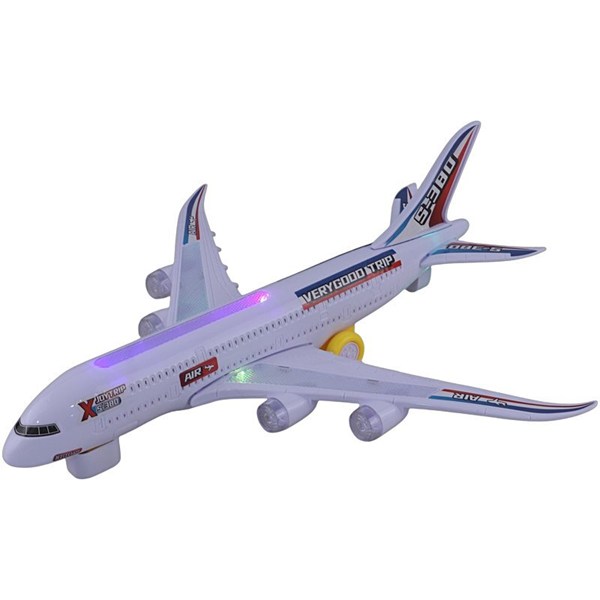اسباب بازی هواپیما موزیکال چرخشی دودزا KH332-31 کد 301327