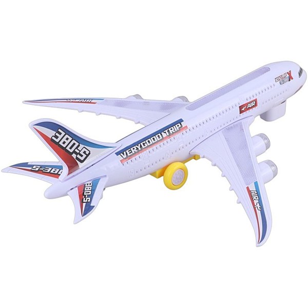 اسباب بازی هواپیما موزیکال چرخشی دودزا KH332-31 کد 301327
