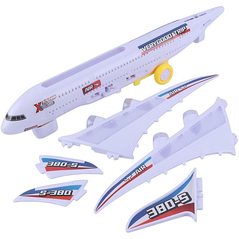 اسباب بازی هواپیما موزیکال چرخشی دودزا KH332-31 کد 301327