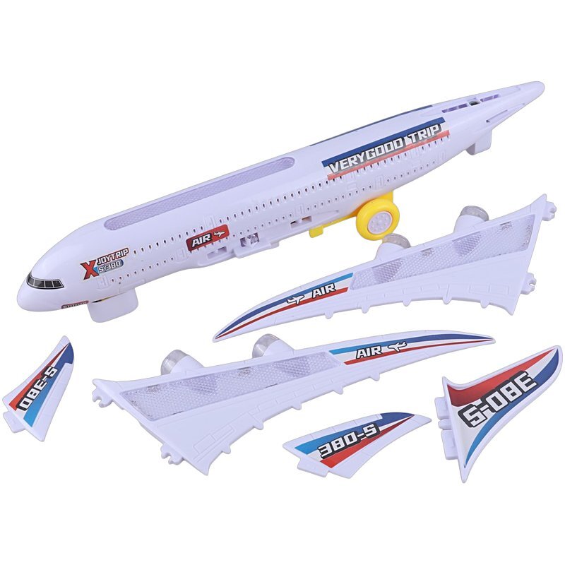 اسباب بازی هواپیما موزیکال چرخشی دودزا KH332-31 کد 301327