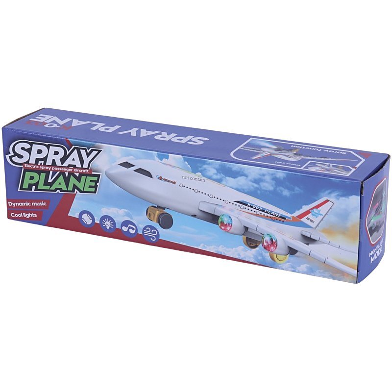 اسباب بازی هواپیما موزیکال چرخشی دودزا KH332-20 کد 301326