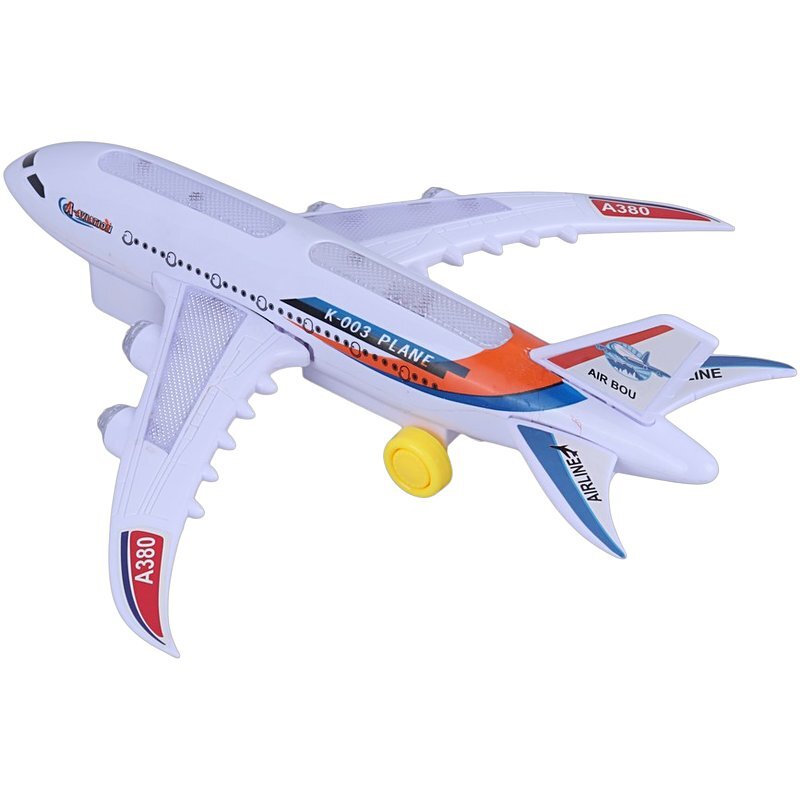اسباب بازی هواپیما موزیکال چرخشی دودزا KH332-20 کد 301326