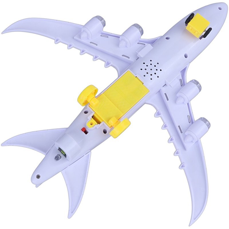 اسباب بازی هواپیما موزیکال چرخشی دودزا KH332-20 کد 301326