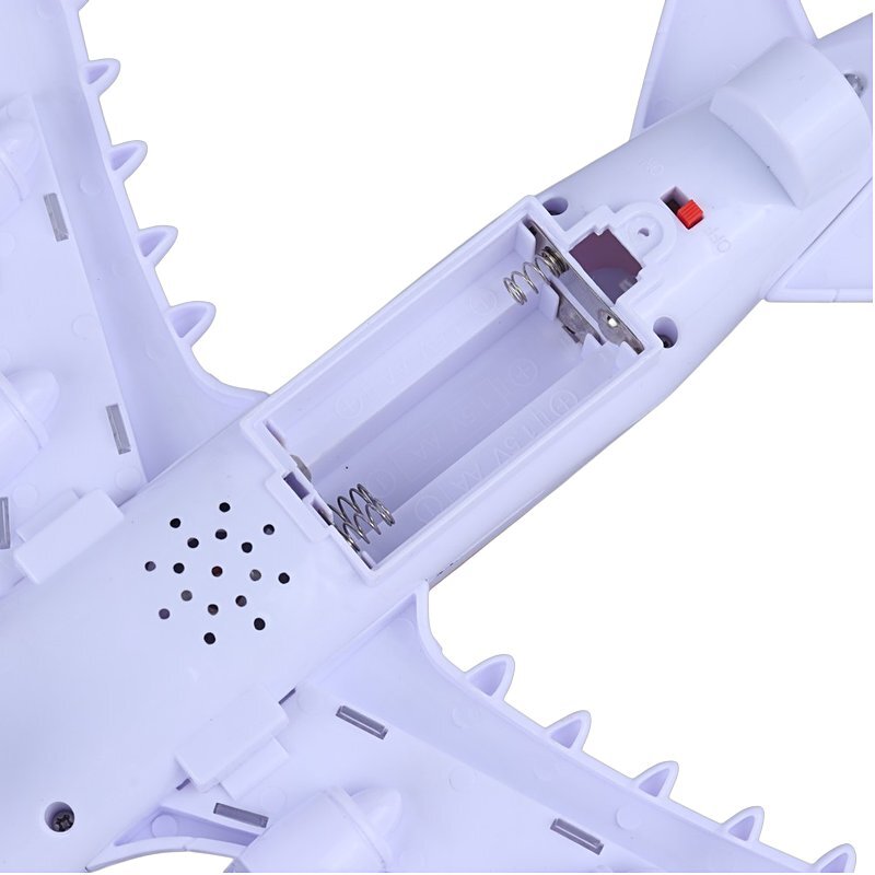 اسباب بازی هواپیما موزیکال چرخشی دودزا KH332-20 کد 301326