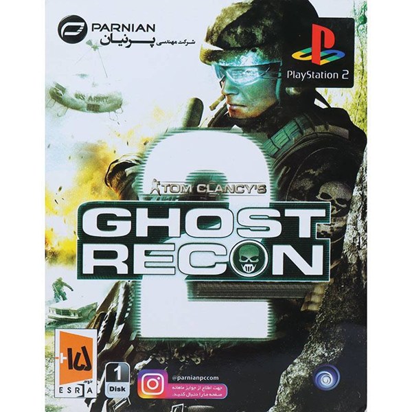 بازی Tom Clancys Ghost Recon 2 پرنیان مناسب برای PS2