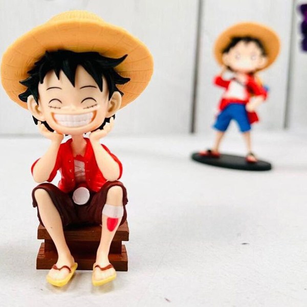 اکشن فیگور طرح One Piece Luffy کد 1955 بسته 3 عددی