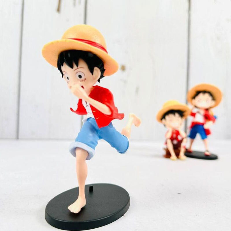 اکشن فیگور طرح One Piece Luffy کد 1955 بسته 3 عددی
