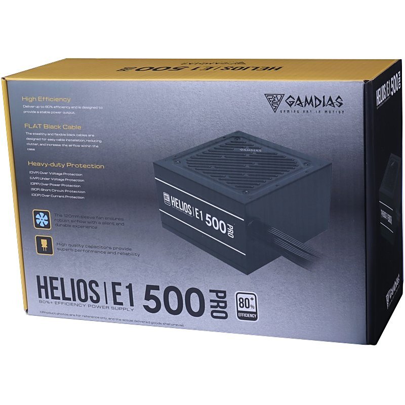 پاور 500 وات گیم دیاس Gamdias HELIOS E1-500 PRO