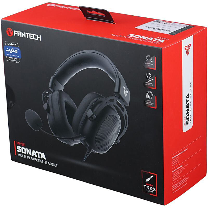 هدست گیمینگ سیم دار Fantech Sonata MH90
