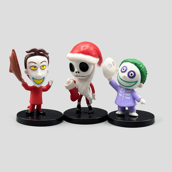 اکشن فیگور طرح The Nightmare Before Christmas کد 1885 بسته 10 عددی