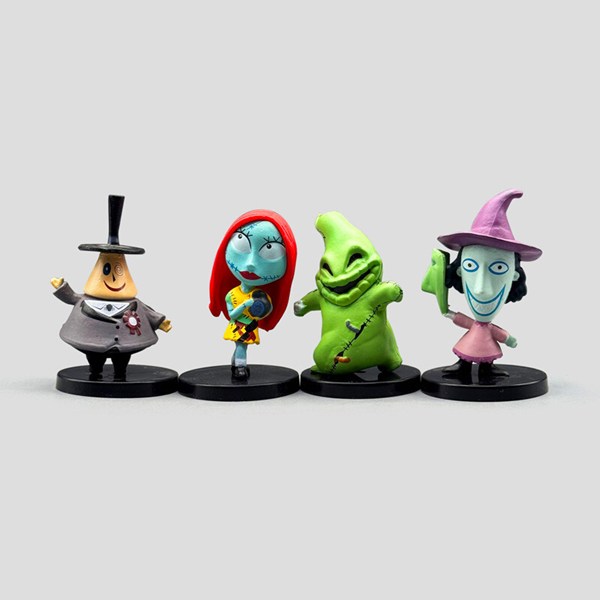 اکشن فیگور طرح The Nightmare Before Christmas کد 1885 بسته 10 عددی