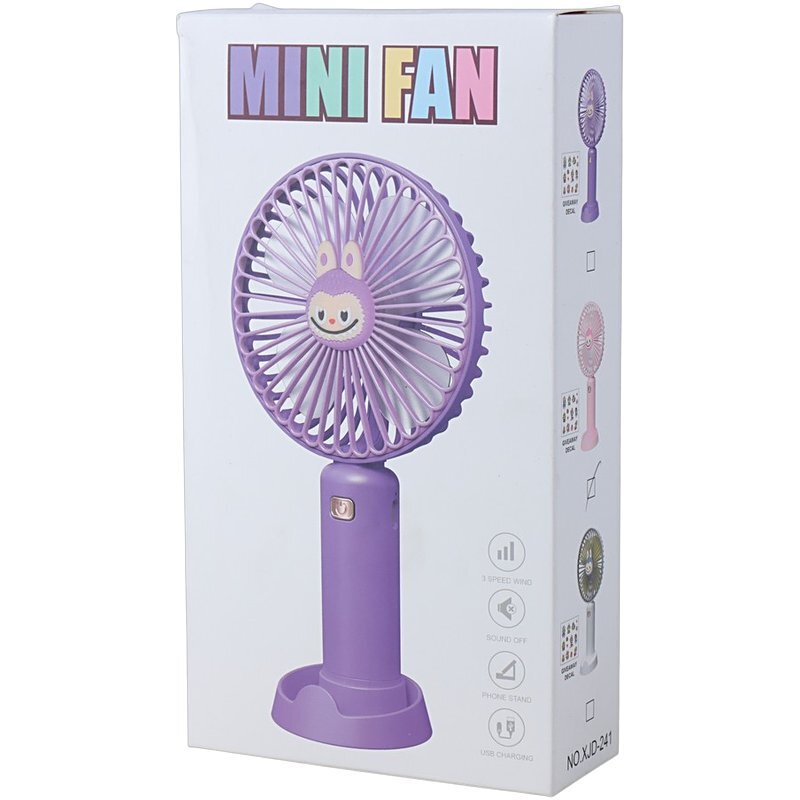 پنکه رومیزی شارژی طرح لبوبو Mini Fan