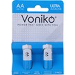 باتری دوتایی قلمی ونیکو Ultra Alkaline LR6