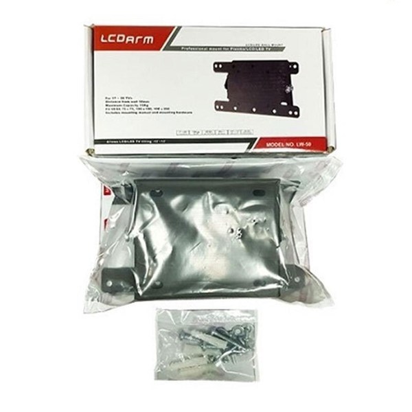 پایه دیواری ثابت مانیتور 17 تا 26 اینچ LCDARM LW-50