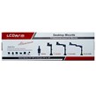 پایه رومیزی متحرک مانیتور 10 تا 27 اینچ LCDARM LD-410B