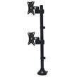 پایه رومیزی متحرک مانیتور دوتایی 17 تا 27 اینچ LCDARM LD-2