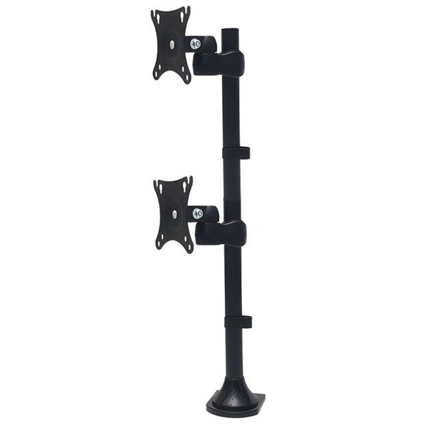 پایه رومیزی متحرک مانیتور دوتایی 17 تا 27 اینچ LCDARM LD-2