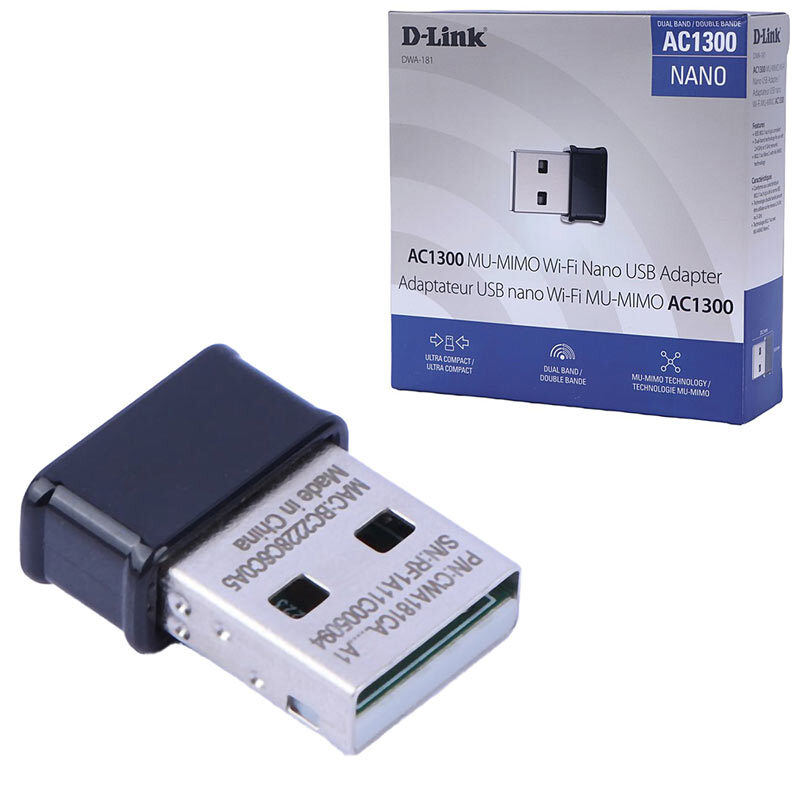 کارت شبکه بی سیم D-Link DWA-181 AC1300 867Mbps