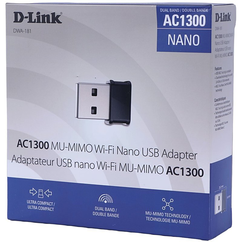 کارت شبکه بی سیم D-Link DWA-181 AC1300 867Mbps