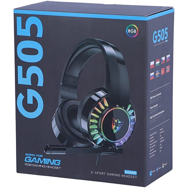 هدست گیمینگ سیم دار G505