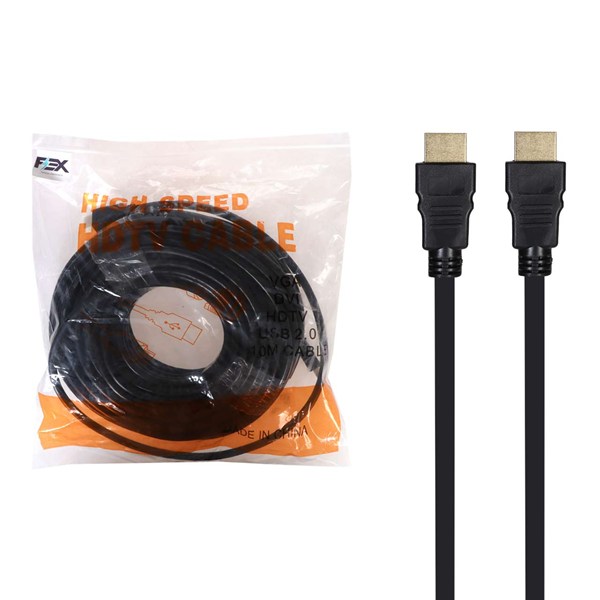 کابل 10 متری FEX HDMI - مشکی - RYL
