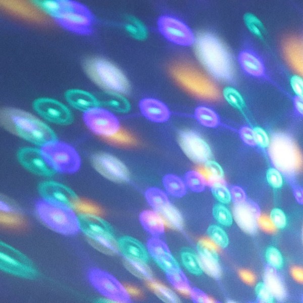 چراغ رقص نور گردان اسپیکر دار Dancing RGB LED