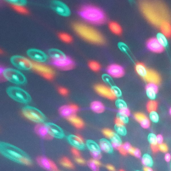 چراغ رقص نور گردان اسپیکر دار Dancing RGB LED