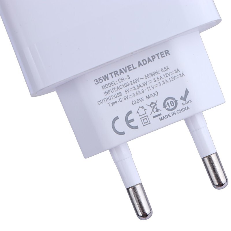 شارژر دیواری 35 وات اکسیژن CH-3 QC3.0 PD 3.5A