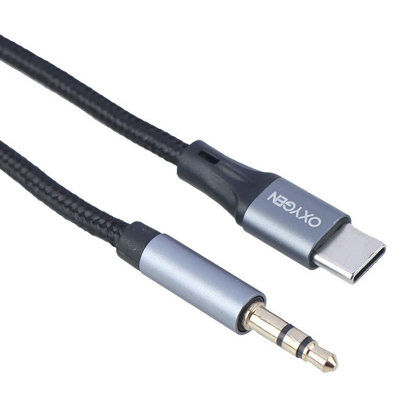 کابل تبدیل Type-C به AUX اکسیژن AUX-06 طول 1 متر