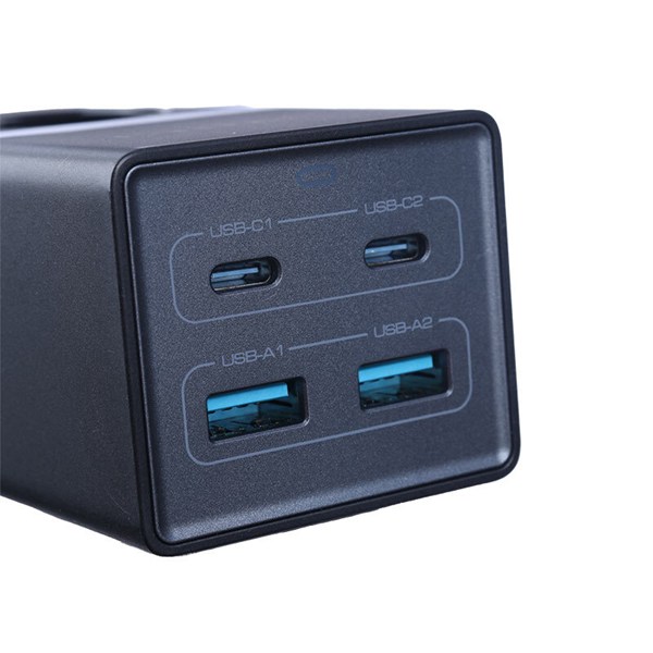 چند راهی 1 خانه ارت دار ارلدام ES-SC21 با کابل 1.5 متری + شارژر USB و Type-C