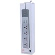 چند راهی 4 خانه ارلدام ES-SC27 با کابل 2 متری + شارژر USB و Type-C