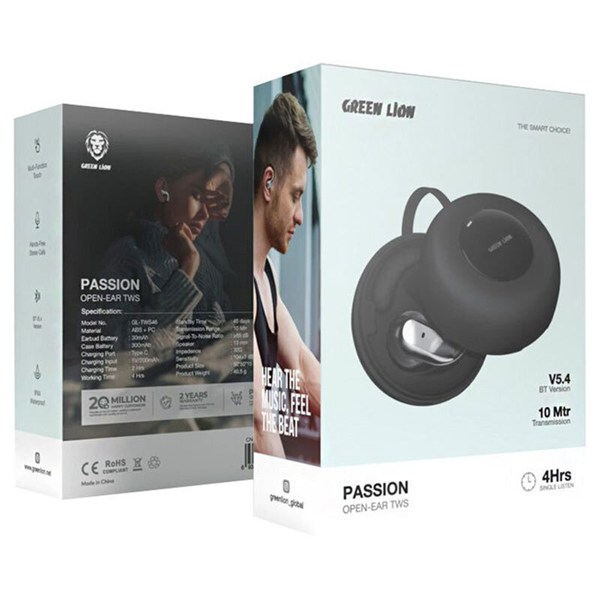 هندزفری بلوتوثی گرین لاین Passion Open-Ear TWS GNPSNOPTWSBK