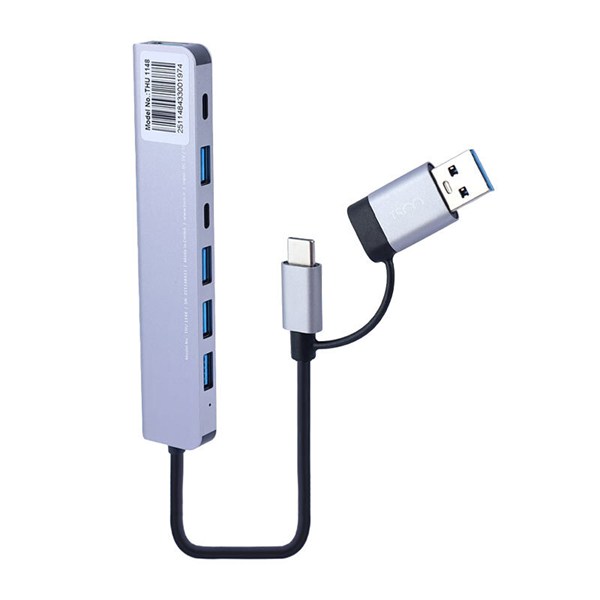 هاب 7 پورت Type-C / USB 3.0 تسکو THU 1148