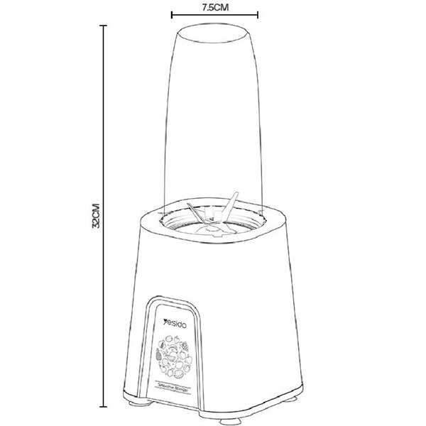 مخلوط کن یسیدو EC27
