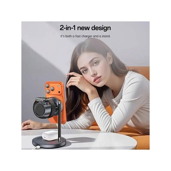 هولدر و شارژر وایرلس 25 وات یسیدو DS40