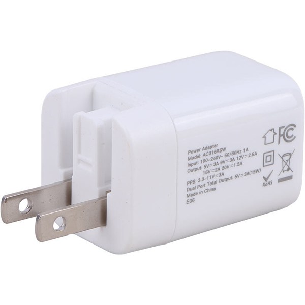 شارژر دیواری 33 وات بودی AC016RS GaN PD 3A + تبدیل برق