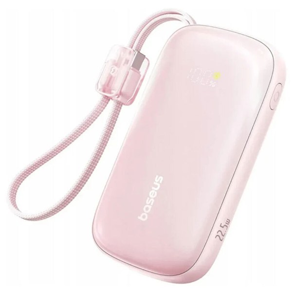 پاور بانک فست شارژ باسئوس EnerFill FC21 Qpow 3 Ultra E0027L PD 22.5W ظرفیت 10000 میلی آمپر ساعت