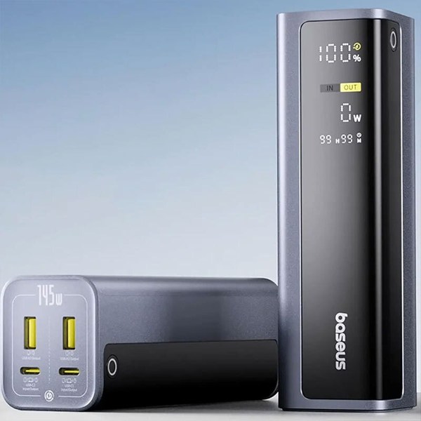 پاور بانک فست شارژ باسئوس EnerGeek GP12 PPAP-20E5 P10082109813 PD 100W ظرفیت 20800 میلی آمپر ساعت