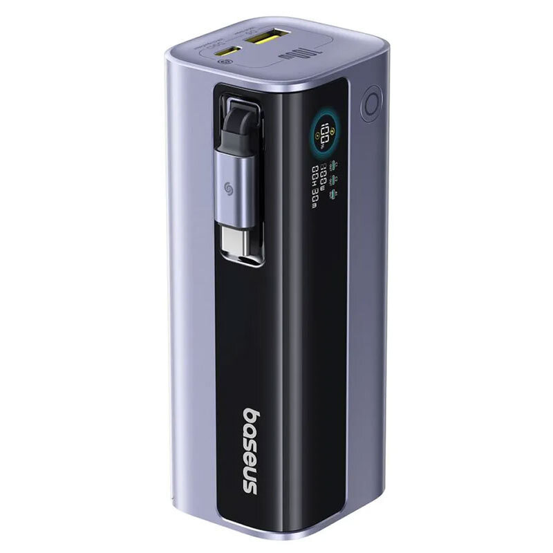 پاور بانک فست شارژ باسئوس EnerGeek GR11 PPCJB-10A0 E0027A01 PD 100W ظرفیت 10000 میلی آمپر ساعت
