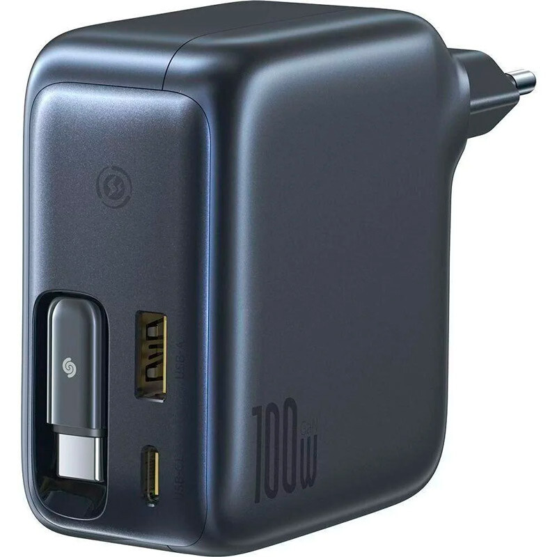 شارژر دیواری سیم وصل 100 وات باسئوس EnerCore CJ11 E0120M PD 5A