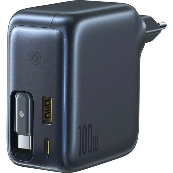 شارژر دیواری سیم وصل 100 وات باسئوس EnerCore CJ11 E0120M PD 5A