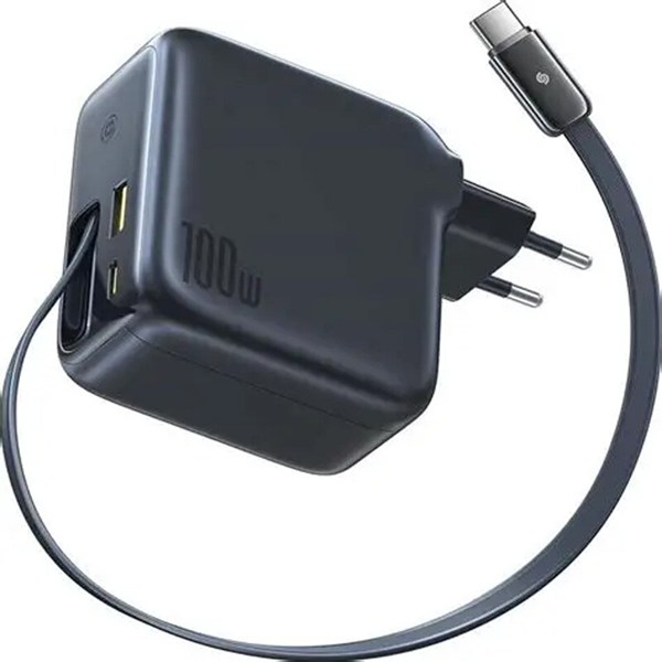 شارژر دیواری سیم وصل 100 وات باسئوس EnerCore CJ11 E0120M PD 5A